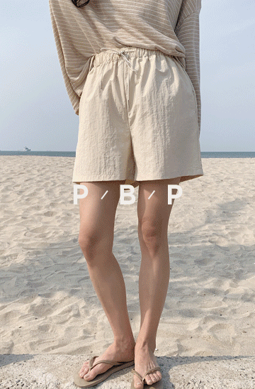 PBP #기획상품캠핑 스트링 쇼츠 (와샤가공)[size:Free,L,XL]